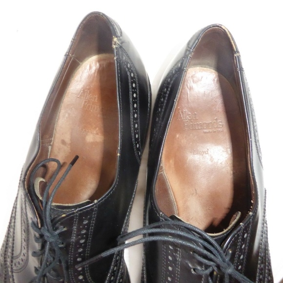 ALLEN EDMONDS Comb Cap Toe Oxford USA Made Leather main image 5